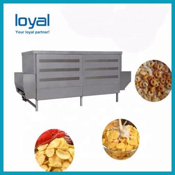 Extruded Wheat Flour Bugles Chips Frying Snacks Food Processing Line Machine