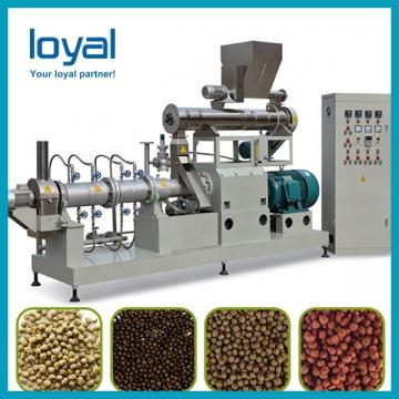 Animal pet dog food pellet making processing extruder machine pet food production line price
